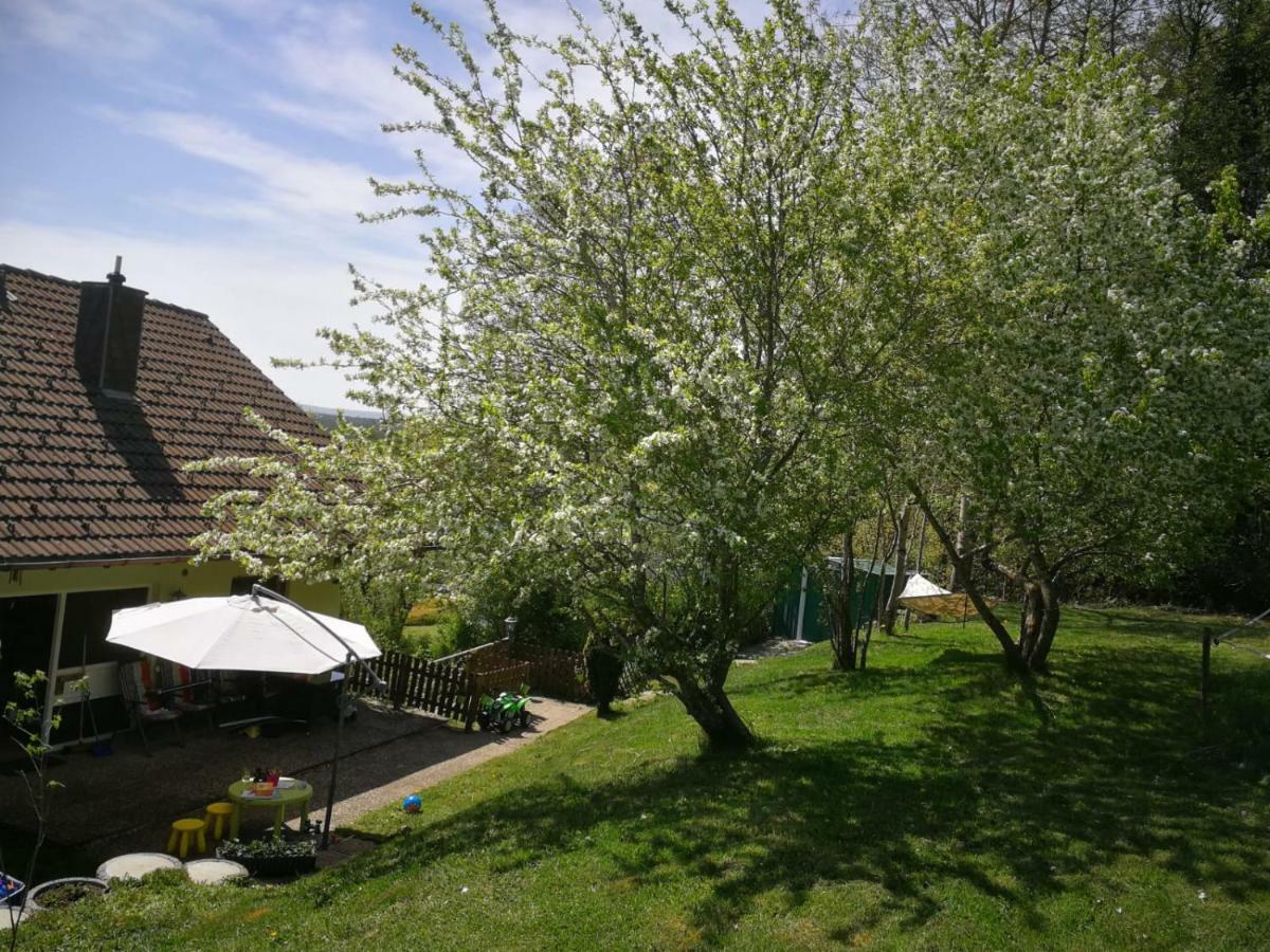 Ferienwohnung Am Kirnbergsee Unterbrand Ngoại thất bức ảnh