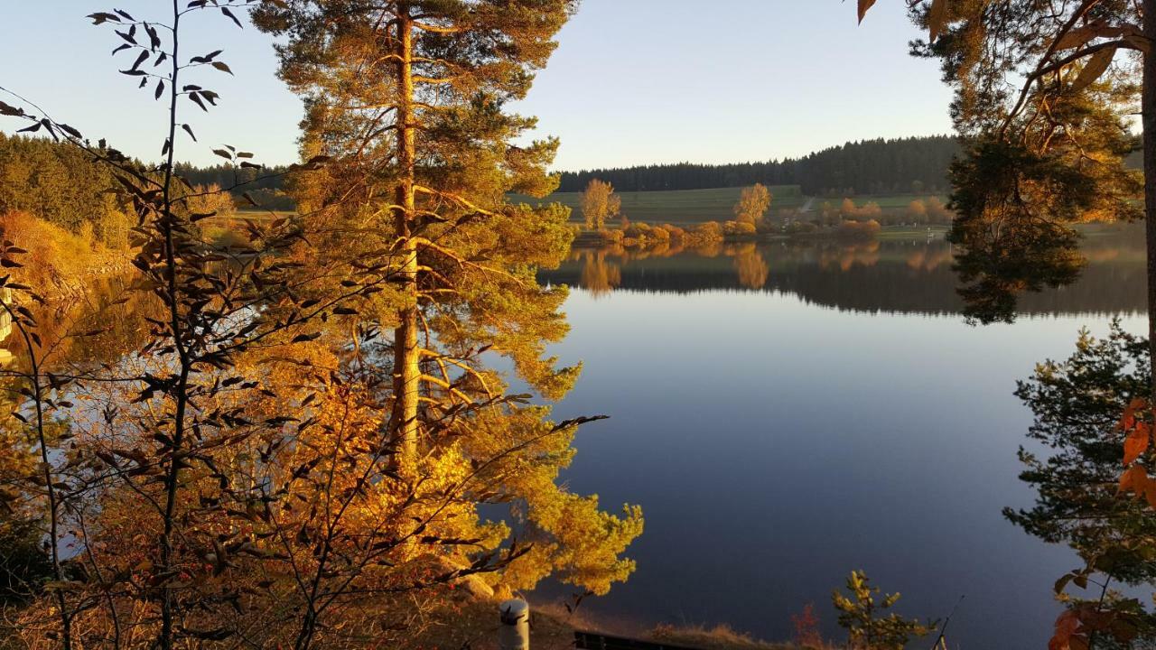 Ferienwohnung Am Kirnbergsee Unterbrand Ngoại thất bức ảnh